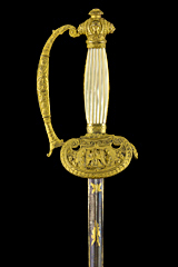 S000010_French_Presidency_Smallsword_Hilt_Obverse_