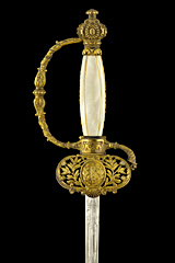 S000011_French_Judge_Smallsword_Hilt_Obverse_