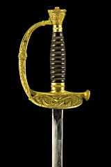 S000013_French_Marine_Inspector_Smallsword_Hilt_Obverse_