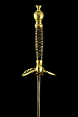 S000039_French_Polytechnique_Smallsword_Hilt_Left_Side