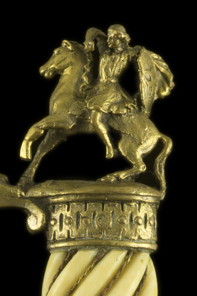 01610_S000180_Belgian_StMichael_Smallsword_Hilt_Obverse_