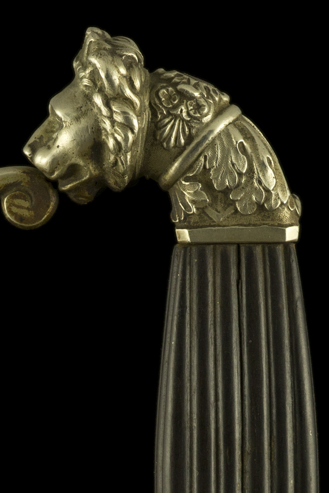 03350_S000088_Belgian_Leopold_I_Smallsword_Hilt_Obverse_