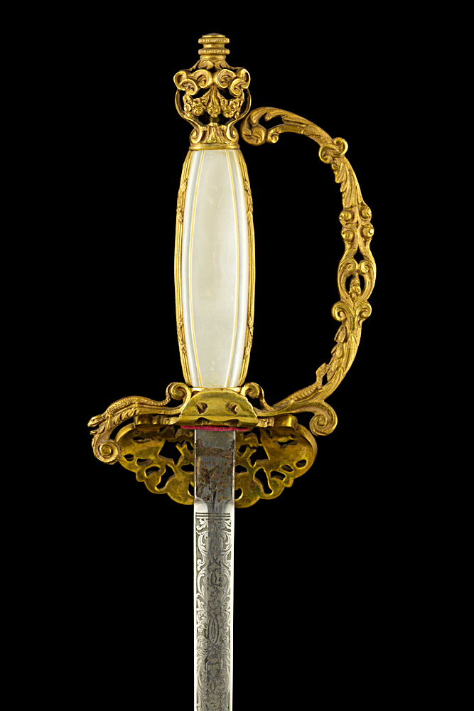 S000002_Belgian_Civil_Servant_Smallsword_Hilt_Reverse_