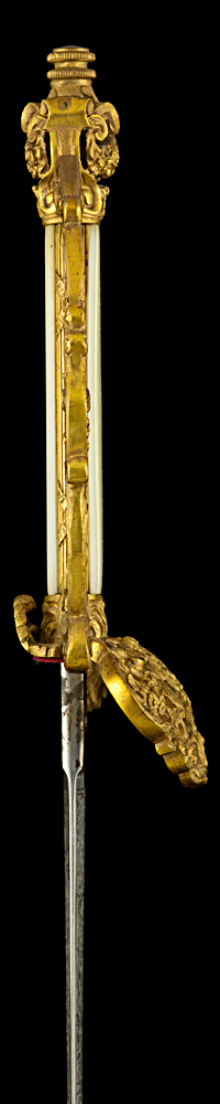 S000002_Belgian_Civil_Servant_Smallsword_Hilt_Right_Side