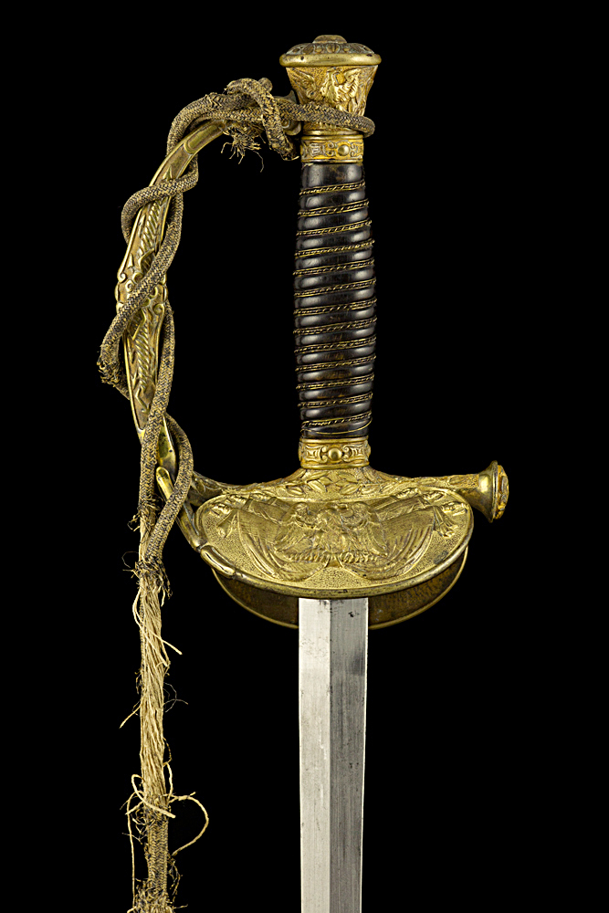 S000019_French_Second_Empire_Smallsword_Hilt_Obverse_