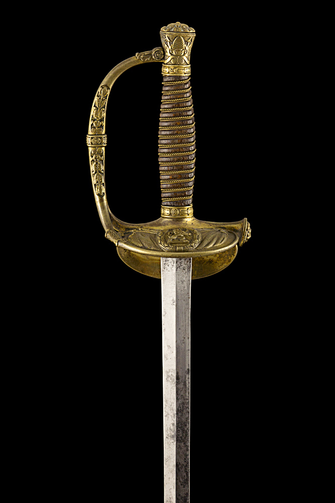 S000046_Belgian_Smallsword_Hilt_Obverse_