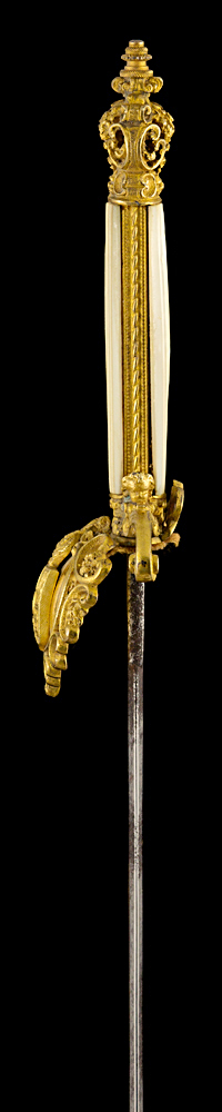 S000050_Spanish_Smallsword_Hilt_Left_Side