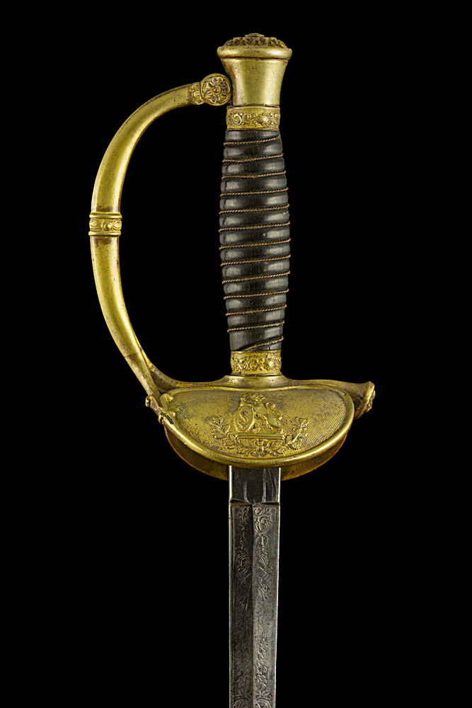 S000055_Belgian_Smallsword_Hilt_Obverse_