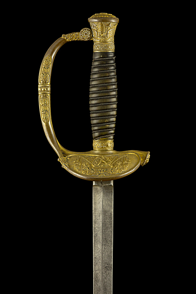 S000059_Belgian_Smallsword_Hilt_Obverse_