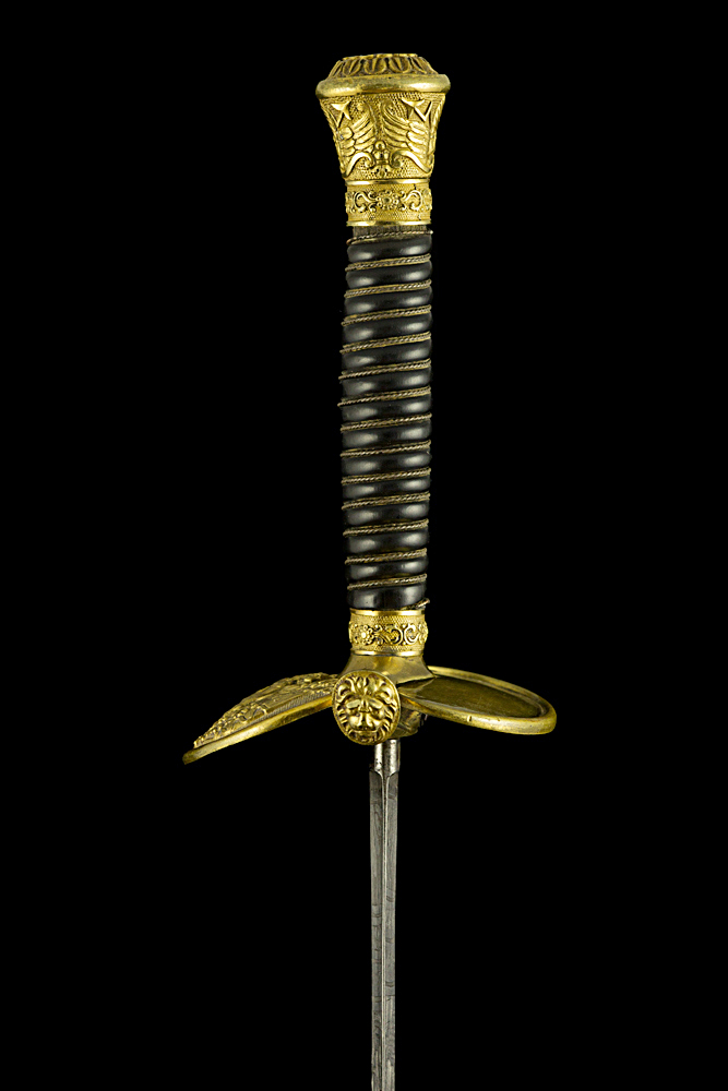 S000071_Belgian_Smallsword_Hilt_Left_Side