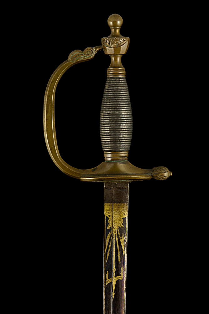 S000098_Belgian_Dutch_1820_Model_Smallsword_Hilt_Obverse_