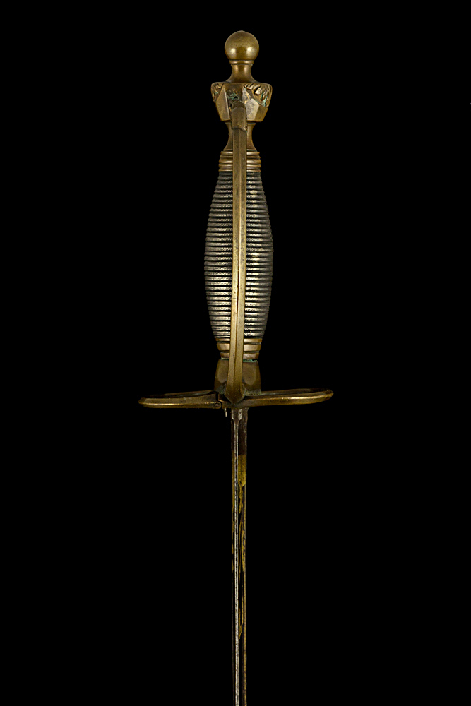 S000098_Belgian_Dutch_1820_Model_Smallsword_Hilt_Right_Side