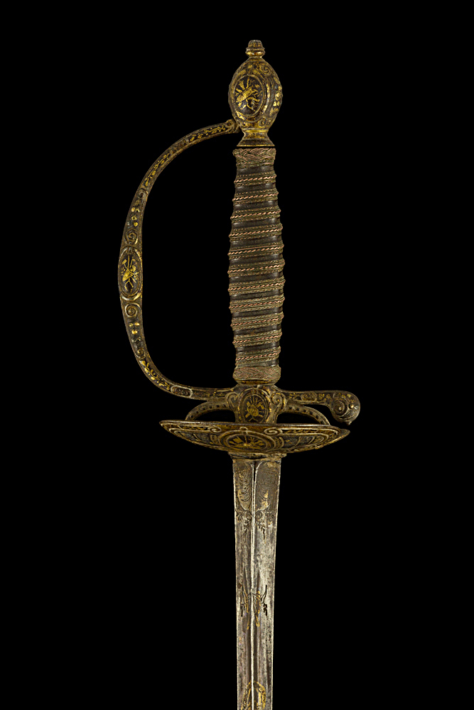 S000100_French_Smallsword_Hilt_Obverse_