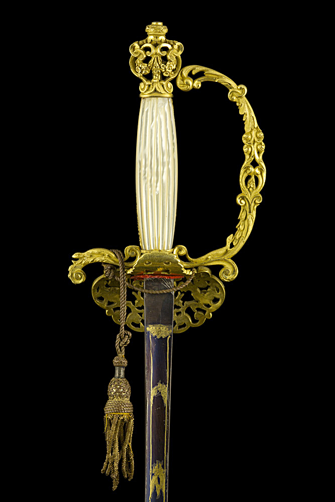 S000139_Belgian_Court_Sword_w_Flowers_Hilt_Reverse_