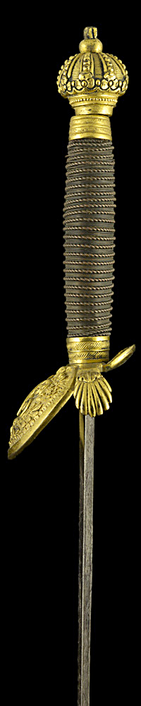 S000175_Italian_Court_Sword_Hilt_Left_Side