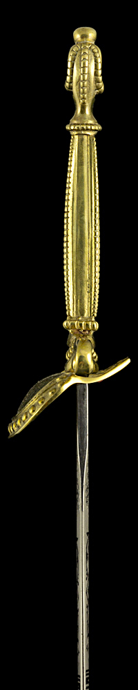 S000187_British_Court_Sword_EII_Hilt_Left_Side