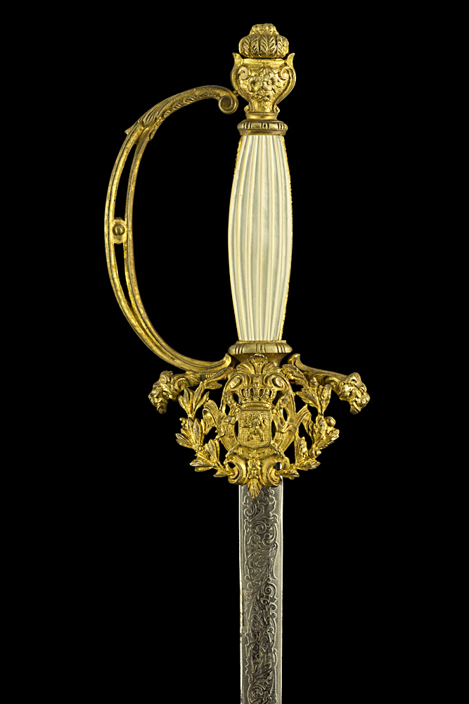 S000188_Belgian_Smallsword_Hilt_Obverse_