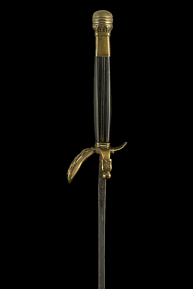 S000189_Belgian_Garde_Bourgeoise_Smallsword_Hilt_Left_Side