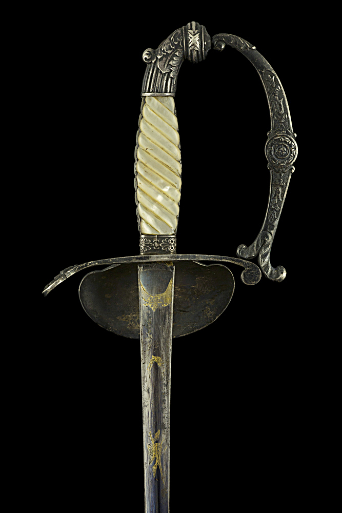 S000200_Belgian_Silver_Smallsword_Hilt_Reverse_