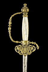 S000001_Dutch_Civil_Servant_Smallsword_Hilt_Obverse