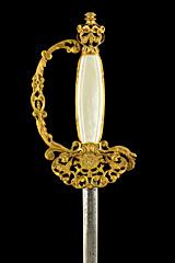 S000002_Belgian_Civil_Servant_Smallsword_Hilt_Obverse