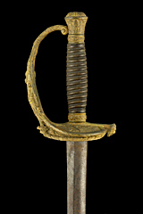 S000015_Belgian_Leopold_Smallsword_Hilt_Obverse_