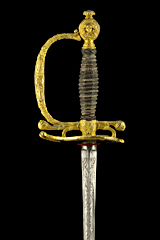 S000021_French_Empress_Guard_Smallsword_Hilt_Obverse_