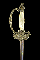 S000037_French_Presidency_Smallsword_Hilt_Obverse_