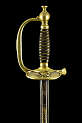 S000039_French_Polytechnique_Smallsword_Hilt_Obverse