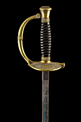 S000047_Belgian_Smallsword_Hilt_Obverse_