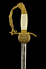 S000054_Austro_Hungarian_Civl_Smallsword_Hilt_Obverse