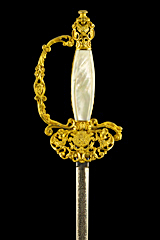 S000063_Belgian_Civil_Servant_Smallsword_Hilt_Obverse