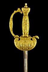 S000074_Belgian_Smallsword_Hilt_Obverse_