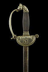 S000088_Belgian_Leopold_I_Smallsword_Hilt_Obverse_