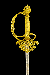 S000096_Belgian_Railroad_Smallsword_Hilt_Obverse_