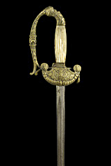 S000107_Belgian_Administration_Smallsword_Hilt_Obverse_