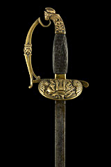 S000110_Belgian_Bandsman_Smallsword_Hilt_Obverse