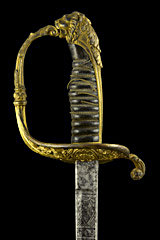 S000116_French_Lion_Saber_Hilt_Obverse