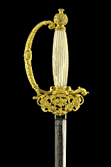 S000117_Belgian_Rural_Police_Smallsword_Hilt_Obverse