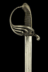 S000124_French_African_Army_Sword_Hilt_Obverse_