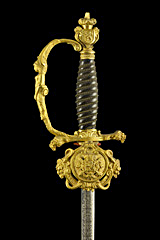 S000130_Belgian_Cornucopia_Smallsword_Hilt_Obverse