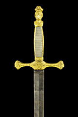 S000140_Danish_Court_Gladius_Hilt_Obverse_