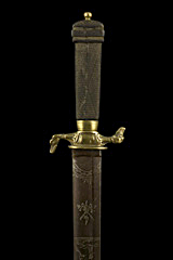 S000149_Belgian_Blesse_de_Septembre_Gladius_Hilt_Obverse_