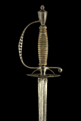 S000156_British_Cut_Steel_Smallsword_Hilt_Obverse