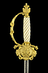 S000159_Belgian_Ivory_Grip_Smallsword_Hilt_Obverse_