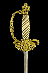 S000174_Belgian_Governor_Smallsword_Hilt_Obverse_