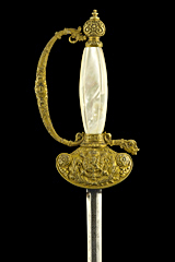 S000190_Belgian_Smallsword_Hilt_Obverse