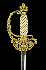 S000197_Belgian_Governor_Smallsword_Hilt_Obverse