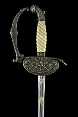 S000200_Belgian_Silver_Smallsword_Hilt_Obverse_