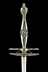 S000208_British_Cut_Steel_Smallsword_Hilt_Obverse